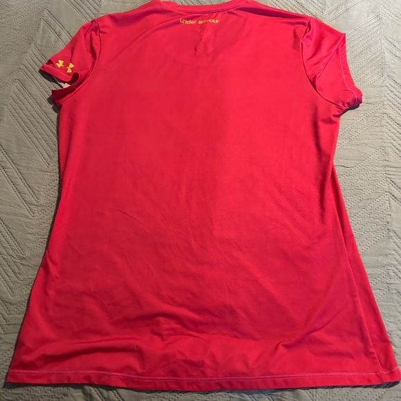 Under Armour Superman Logo Red T-Shirt - Picture 8 of 8